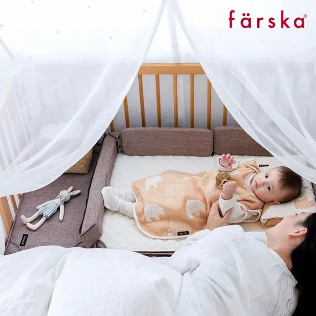 【Farska】透氣好眠延伸床墊30x60(嬰兒床墊/摺疊嬰兒床墊/睡眠床墊/遊戲墊/兒童座墊/保潔墊)