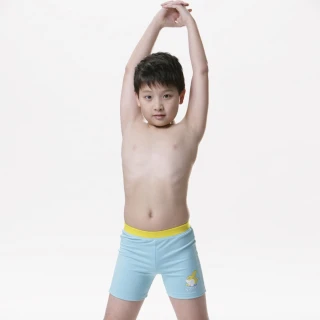 【SARBIS】MIT泡湯SPA兒童五分泳褲(附泳帽B63203)