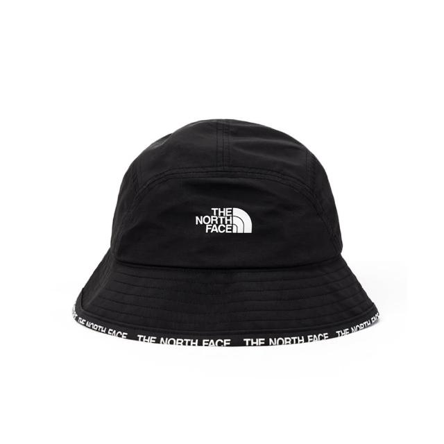 【The North Face】TNF 戶外帽 漁夫帽 防曬帽 防潑水 雙面戴 CYPRESS BUCKET 中 黑(NF0A7WHAJK3)