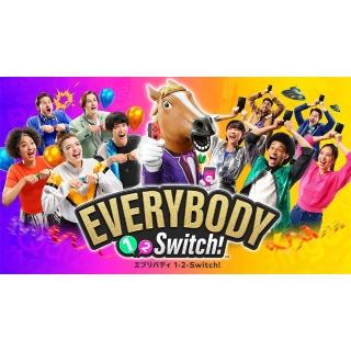 【Nintendo 任天堂】Switch EVERYBODY 1-2-Switch!(台灣公司貨)