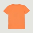 【Hang Ten】女裝-REGULAR FIT純棉航海旗幟印花短袖T恤(橘)