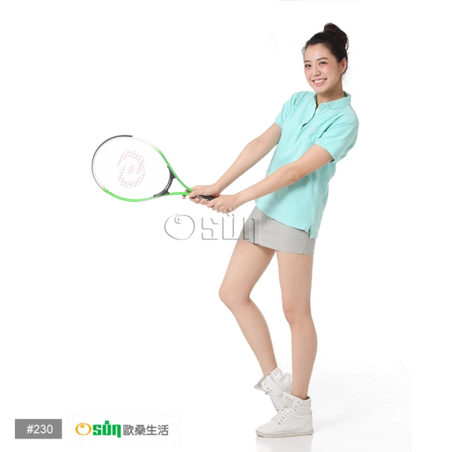 【Osun】FS-T230兒童網球拍(綠白CE-185)