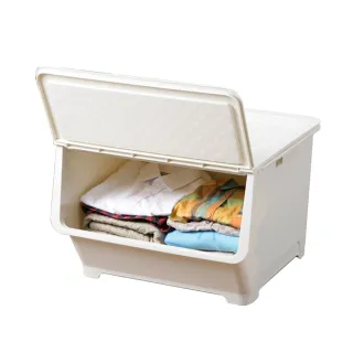 【KEYWAY 聯府】凡爾賽藤紋直取式超大收納箱65L(4入)