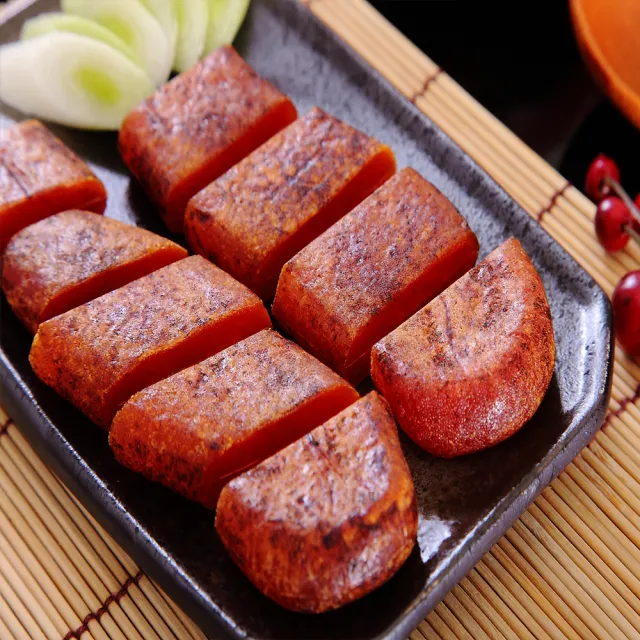 【華得水產】碳烤一口吃野生烏魚子1包組(總重8兩/包 附提袋x1  春節照常出貨送禮)
