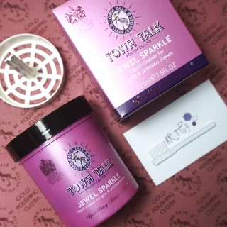 【TOWN TALK】英國製 金器節亮液 洗金水 225ml(英國皇室認證 黃金、珠寶深層清潔液)