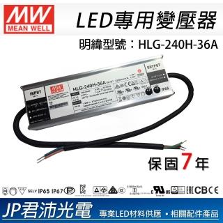 【JIUNPEY 君沛】HLG-240H-36A 驅動電源 變壓器(電源供應器)