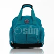 【Osun】新款無毒超容量後背側背斜背手提四用媽咪包、媽媽包(素色款-桃紅CE200)