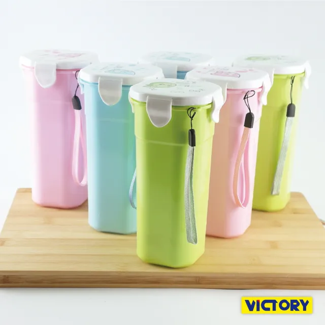 【VICTORY】500ml水之美扣式隨行保溫杯(6入組)(保溫瓶)
