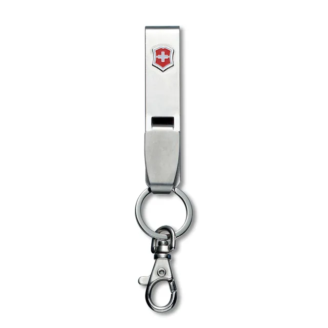 【VICTORINOX 瑞士維氏】不鏽鋼鑰匙圈