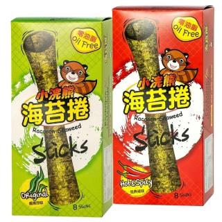 【小浣熊】泰國 海苔捲 醬燒原味/經典辣味(全素)