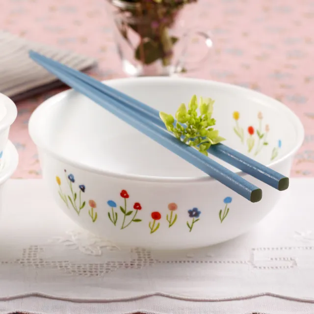 【CORELLE 康寧餐具】春漾花朵5件式碗盤組(501)