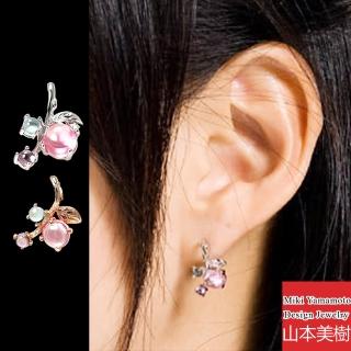 【山本美樹】果實 水晶針式耳環(MIT)