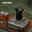 【MHW-3BOMBER】雙閥摩卡壺-180ml-四杯份(義式濃縮咖啡壺 家用戶外 咖啡器具)