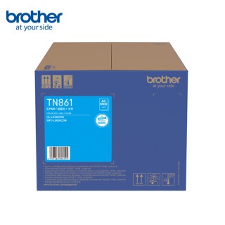 【brother】官方直營 TN-861C 原廠標準容量碳粉匣(藍色)(HL-L9430CDN MFC-L9630CDN)