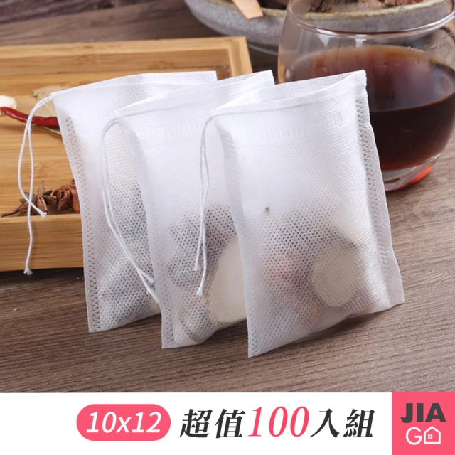 【JIAGO】茶包袋100入(大號10x12)