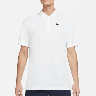 【NIKE 耐吉】AS M NKCT DF POLO SOLID 白 男 POLO衫 運動 休閒 上衣(DH0858-100 △)