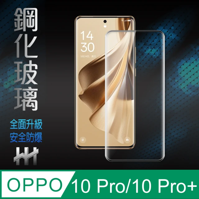 【HH】OPPO Reno10 Pro/10 Pro+ 6.74吋-全滿版3D曲面-鋼化玻璃保護貼系列(GPN-OPRN10P-3DK)