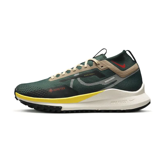 NIKE 耐吉】Pegasus Trail 4 Gore-Tex 防水慢跑鞋男鞋綠色(FD0317333