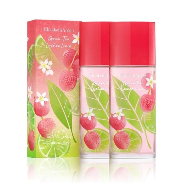 【Elizabeth Arden 伊麗莎白雅頓】綠茶荔枝萊姆淡香水100ml *2入組(專櫃公司貨)