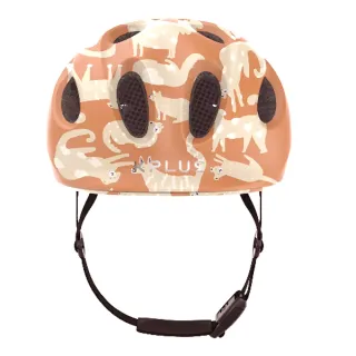 【KPLUS】PUZZLE系列兒童休閒運動安全帽-奶油橘
