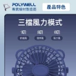 【POLYWELL】多功能USB夾式風扇