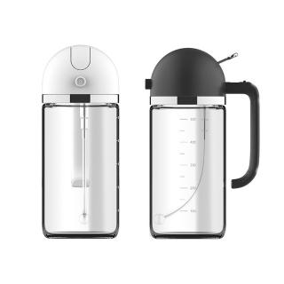 【PUSH!】廚房用品兩用油壺2入倒油壺噴油瓶廚房工具(二合一倒噴油壺2入組顏色隨機D307-3)