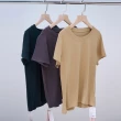 【JILLI-KO】慢生活-精選色系極簡百搭短版棉質T恤 -F(綠/黃綠/灰)
