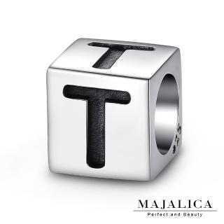 【Majalica】新年禮物．純銀串珠．開運銀飾(字母T)