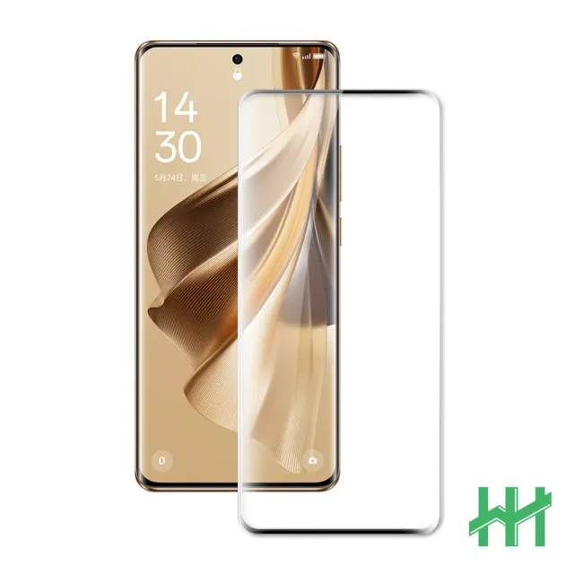 【HH】OPPO Reno10 -6.7吋-全滿版3D曲面-鋼化玻璃保護貼系列(GPN-OPRN10-3DK)