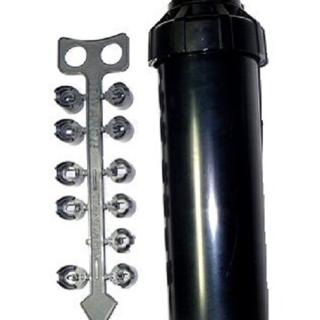 【灑水達人】美國TORO6分T5隱藏噴頭長19cm可彈跳12.7cm調整40-360度(黑)