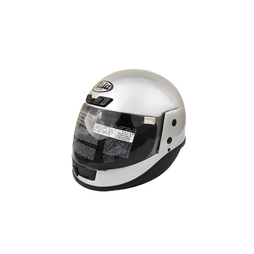 【ASIA】A801 FreeStyle 全罩安全帽(銀)