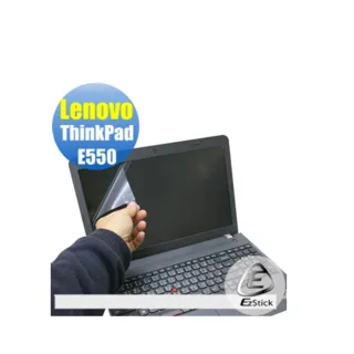 【EZstick】Lenovo E550 專用 靜電式筆電LCD液晶螢幕貼(可選鏡面或霧面)
