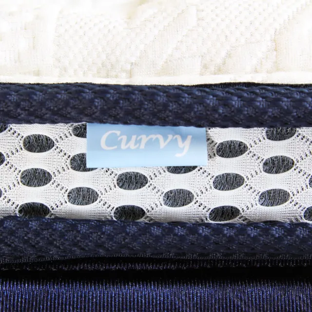 【bodipad 寶倍得】Curvy 完美曲線 蜂巢獨立筒彈簧床墊-雙大6尺
