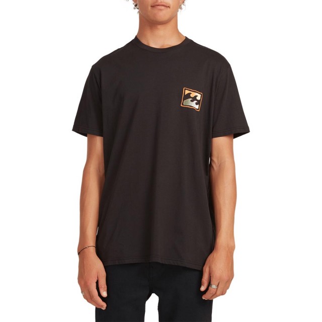 【BILLABONG】BILLABONG 男 CRAYON WAVE SS M TEES BLK 短袖T恤 黑 休閒(UBYZT00129BLK)