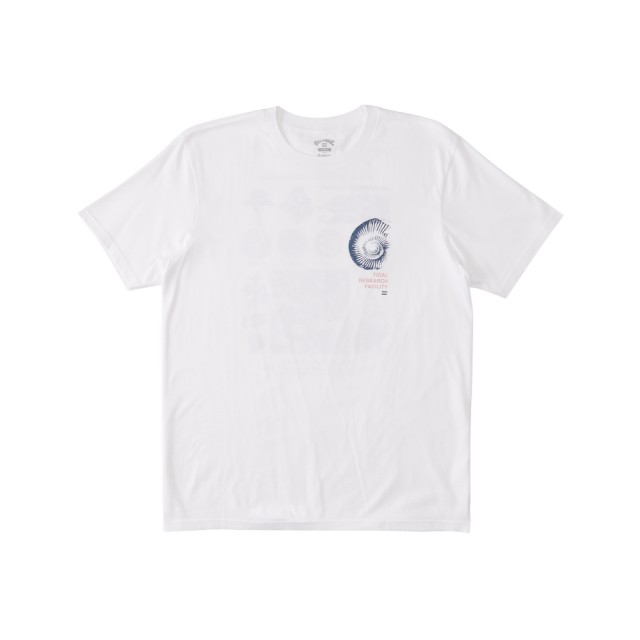 【BILLABONG】BILLABONG 男 TIDAL RESEARCH SS 短袖上衣 白 休閒(ABYZT01746WHT)