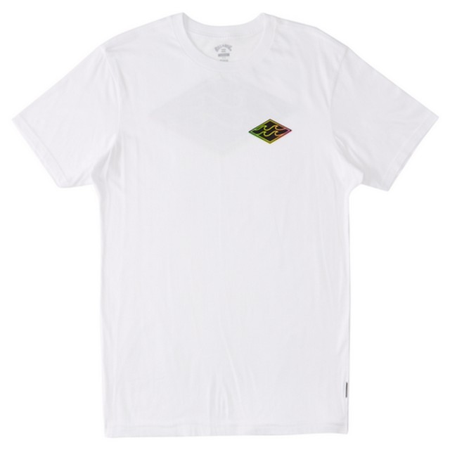 【BILLABONG】BILLABONG 男 CRAYON WAVE SS 短袖上衣 白 休閒(ABYZT01697WHT)