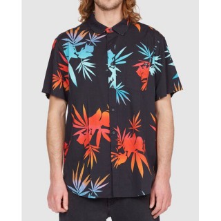 【BILLABONG】BILLABONG SUNDAYS FLORAL 短袖襯衫 印花黑 休閒(9517201BKU)