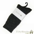 【TiNyHouSe小的舖子】保暖羊毛襪 超值2雙組入(鐵灰色M/L號 T-10)