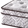 【限時送-枕+墊】歐若拉名床 護邊強化三線特殊QT舒柔布獨立筒床墊-雙人5尺