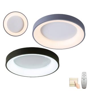【Honey Comb】北歐風LED60W遙控調光調色臥室吸頂燈(V2661C60．V2662C60)