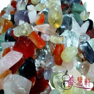 【養慧軒 12H】天然五行水晶碎石(1000公克)