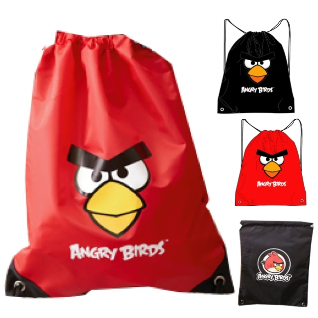 【imitu 米圖】Angry Birds憤怒鳥 MIT束口後背袋(0)