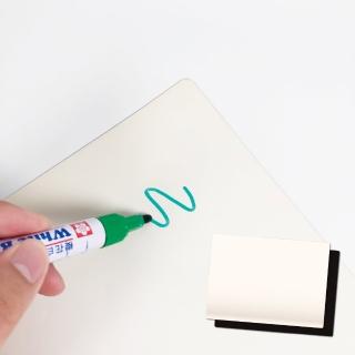 【Finger Pop 指選好物】軟性白板貼2入組(冰箱白板/磁鐵白板/留言板/文具板/教學板)