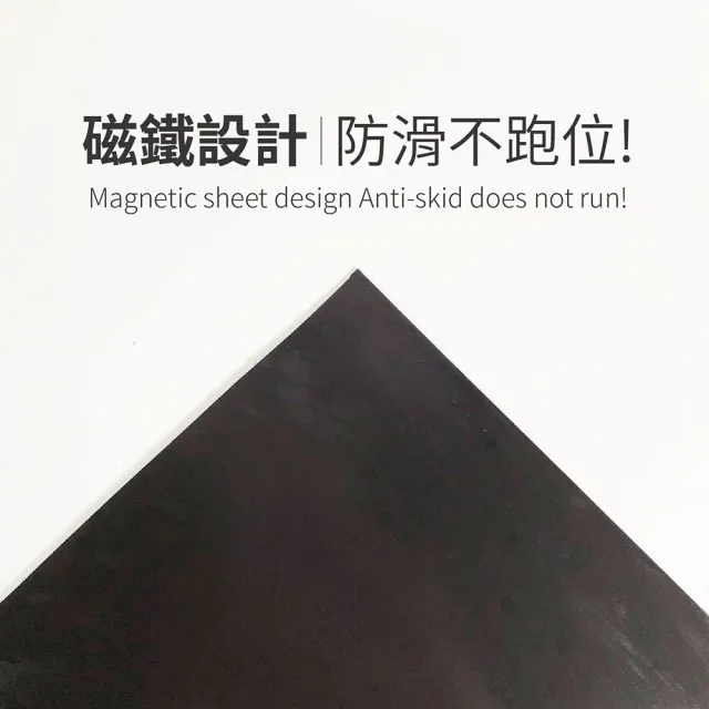 【Finger Pop 指選好物】軟性白板貼2入組(冰箱白板/磁鐵白板/留言板/文具板/教學板)