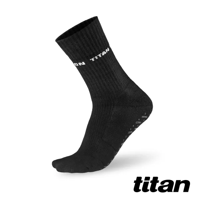 【titan 太肯】2雙組_側向運動襪 Elite 中筒(羽球、網球、桌球專用襪)
