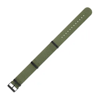 【TRASER】Textile strap 綠色尼龍錶帶-109(#109419)