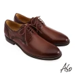 【A.S.O 阿瘦集團】職人通勤綁帶紳士鞋(赤褐色)