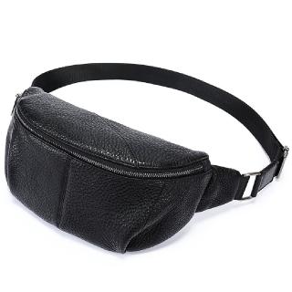 【米蘭精品】現貨+預購 真皮胸揹包胸包真皮革側揹包隨身男包包(男士時尚真皮胸背斜背腰包74es31)