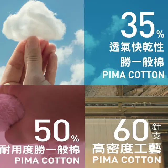 【LOHAS 樂活人生】5入組-台灣製歐洲精品92%PIMA超透氣 高腰抑菌過敏 女內褲(養護私密保健)