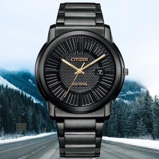 【CITIZEN 星辰】PAIR系列 光動能 簡約時尚腕錶 618 年中慶 禮物(AW1217-83E)